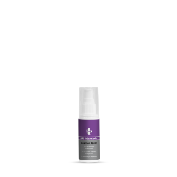 Solution spray